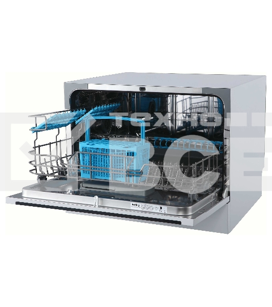 Посудомоечная машина Korting KDF 2050 S, серебристый, 55 см, 6 компл., 49 дБ, класс A+