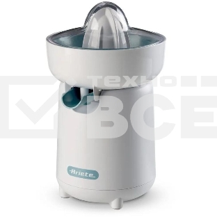 Соковыжималка Ariete 00C041701AR0 белый, цитрусовая, 40 Вт, 500 мл, механическое