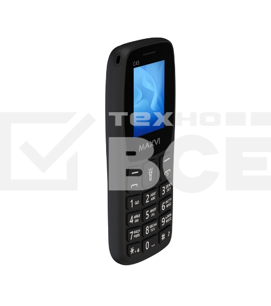 Мобильный телефон Maxvi C45 black