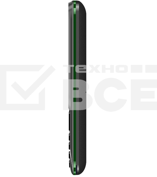 Мобильный телефон BQ 2820 Step XL+ черный/зеленый