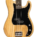 Бас-гитара STAGG SBP-30 NAT 4-х струнная форма Precision Bass, корпус павловния, гриф клен, накладка грифа палисандр, 20 ладов, мензура 867 мм, колки никелированные, бридж PB Classic, звукосниматели 1xPB, регуляторы 1x громкости, 1x тона, цвет натураль, фото3