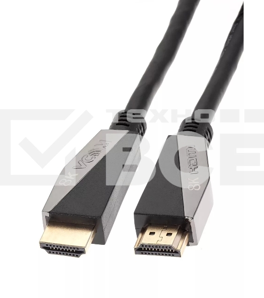Кабель HDMI 19M/M,ver. 2.1, 8K@60 Hz 1m VCOM <CG860-1M>