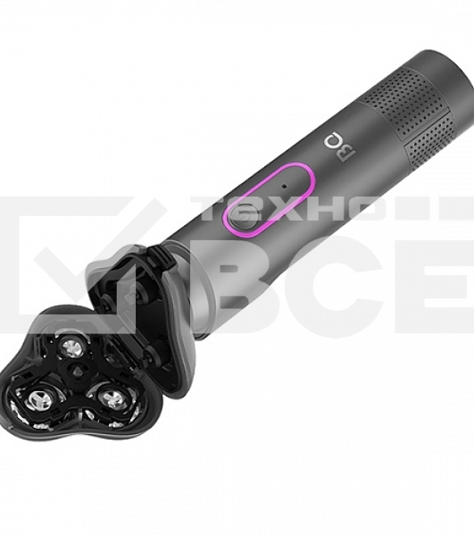 Электробритва BQ SV1008 Gray-Pink. Мощность 5 Вт/Время зарядки 90 минут/Время беспроводной работы 90 минут/Влагозащита IPX6/Электропитание 110-240 В, 50-60 Гц/Ротационная головка бритвы/Мощный мотор/Индикатор заряда батареи/Портативная база для подзарядки