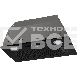 Вытяжка встраиваемая Weissgauff BOX 1200 BL черный управление: сенсорное (1 мотор)