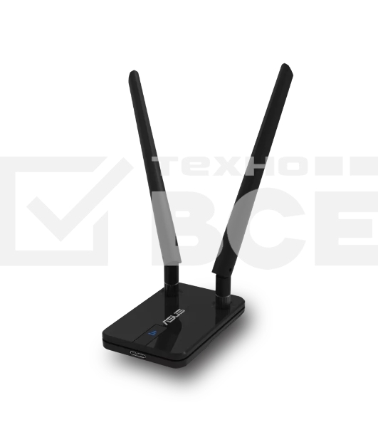 Адаптер ASUS USB-AC58, WI-FI 802.11ac, 400 + 867 Mbps USB 3.0 Adapter +2 внешняя антенна