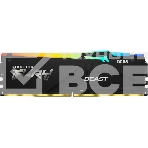 Оперативная память Kingston Fury Beast, DDR5, 128GB (4x32 GB), 5200 MHz, CL40, DIMM, с радиатором, RGB, чёрный, фото3