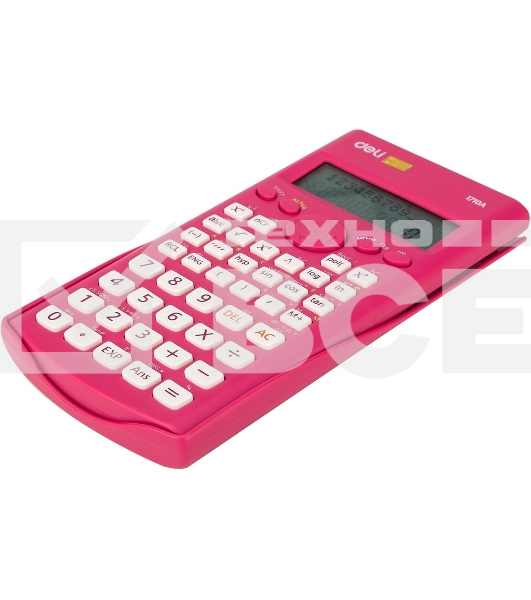 Калькулятор научный Deli E1710A/RED красный 10+2-разр.