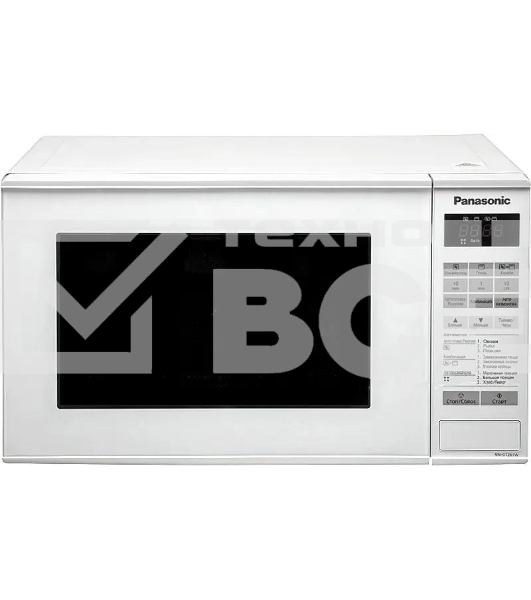 Микроволновая печь Panasonic NN-GT261WZPE белый, 20 л, 800 Вт, переключатели - сенсор