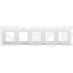 Рамка DKC (ДКС) 4400900 5 постов (10 мод.) ARTLEBEDEV Avanti 