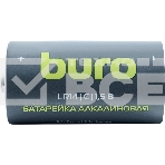 Батарея Buro Alkaline LR14 C 7500mAh (2шт) блистер, 1.5 В, фото2