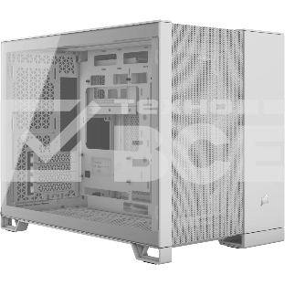 Компьютерный корпус без блока питания Case Corsair 2500D Airflow, Midi-Tower, TG, no fan, 2xUSB-A 3.2, 1xUSB 3.2 Type-C, mATX, mITX черный