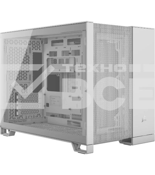 Компьютерный корпус без блока питания Case Corsair 2500D Airflow, Midi-Tower, TG, no fan, 2xUSB-A 3.2, 1xUSB 3.2 Type-C, mATX, mITX черный