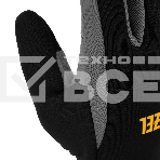 Перчатки универсальные Denzel 68088 искусственный мех, работа с сенсорным экраном, размер 10, фото3