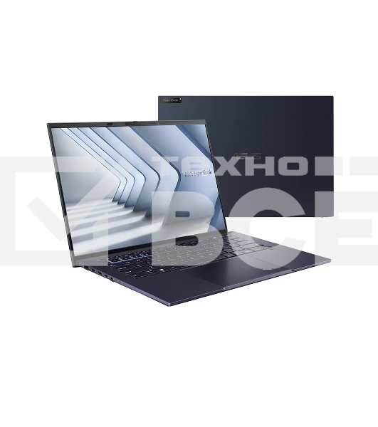 Ноутбук ASUS B9403CVAR-PP1795X 14'(2880x1800 OLED)/Intel Core 7 150U(1.8Ghz)/32Gb/1024PCISSDGb/noDVD/Int:shared/Cam/BT/WiFi/63WHr/war 1y/0.95kg/Star Black/Win11Pro + магн корп; NumberPad; чехол; кабель microHDMI--RJ45