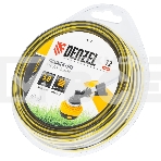 Леска для триммера Denzel двухкомпонентная квадратная, 3,0 мм х 12 м, блистер SkyCutter, фото 1