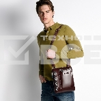 Сумка Piquadro CA1816B2/MO красный/коричневый натур.кожа, фото3