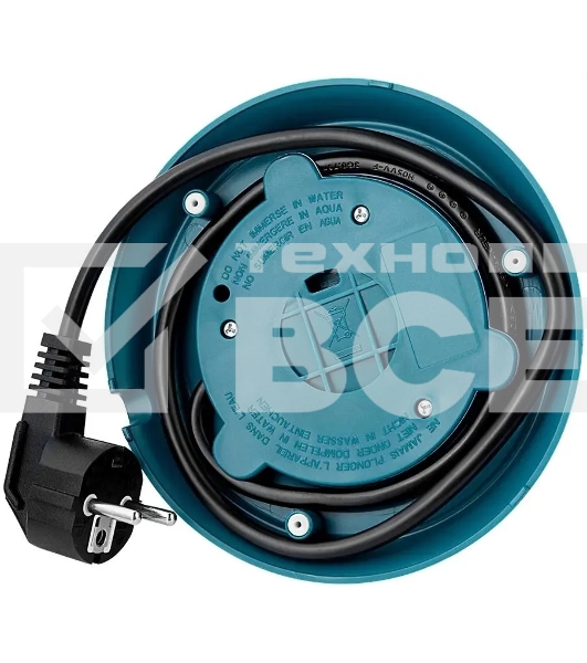 Чайник электрический Kitfort КТ-8725 1.7 л, 2200 Вт, нержавеющая сталь/бирюзовый корпус: нерж.сталь/пластик