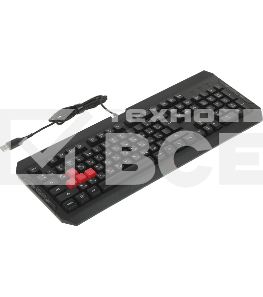 Клавиатура проводная A4Tech Bloody Q100 USB черный