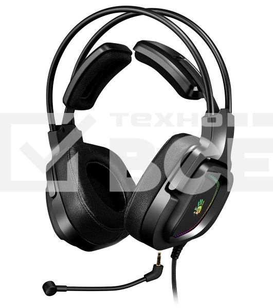 Гарнитура проводная с микрофоном A4Tech Bloody G575P черный 2м мониторные оголовье (G575P)