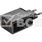 Сетевое зарядное устройство Vention на 4 порта GaN 50W USB (C+C+A+A) Черный, фото 1