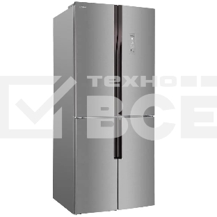 Холодильник Hansa FY418.3DFXC нержавеющая сталь трехкамерный 274/144л морозилка снизу