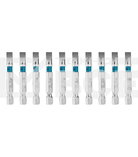 Бита Gross 113026 SL6,0х50 мм, сталь S2, шестигр., 10 шт.