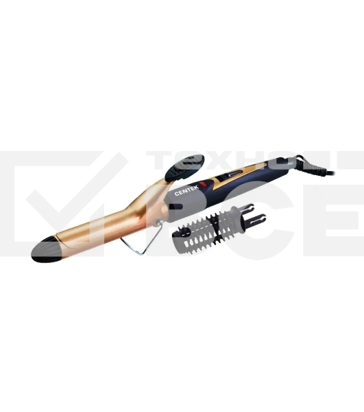 Щипцы для завивки волос Centek CT-2088 черный/бронзовый, 25 мм, 200 °C, 1 режим
