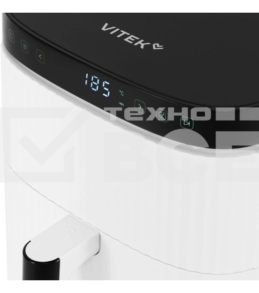 Аэрогриль Vitek VT-AF5001 1500Вт серебристый/черный