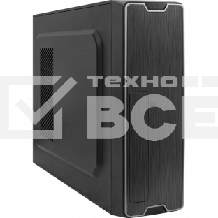 Корпус BoxIT 2203BS, Mini-Tower, чёрный