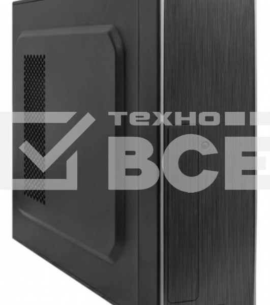 Корпус BoxIT 2203BS, Mini-Tower, чёрный