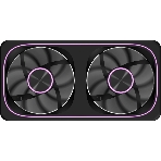 Вентилятор для корпуса Formula Air Fusion 2 Reverse ARGB 120х120x28 черный 4-pin 39.11дБ (упак.:2шт) (AIR FUSION 2 BK REVERSE) Ret, фото 1