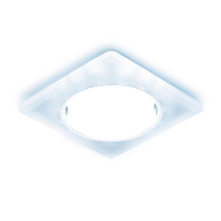 Встраиваемый точечный светильник G215 WH/CH/CLD хром/матовый GX53+3W(LED COLD)