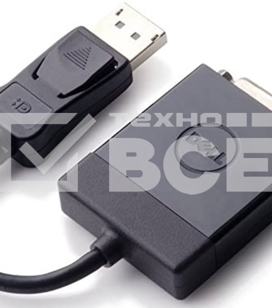 Адаптер Dell DisplayPort to DVI Single Link DP/N 0KKMYD