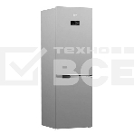 Холодильник Beko B3R0CNK362HS серебристый двухкамерный 220/100л морозилка снизу, фото 1