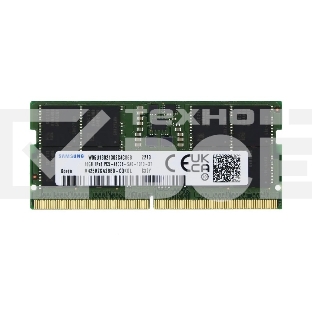 Оперативная память Samsung, DDR5, 16GB (1x16GB), 4800MHz, CL40, SO-DIMM, OEM