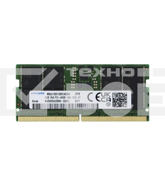 Оперативная память Samsung, DDR5, 16GB (1x16GB), 4800MHz, CL40, SO-DIMM, OEM