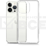 Чехол (клип-кейс) BoraSCO для Apple iPhone 13 Pro  прозрачный, фото 1