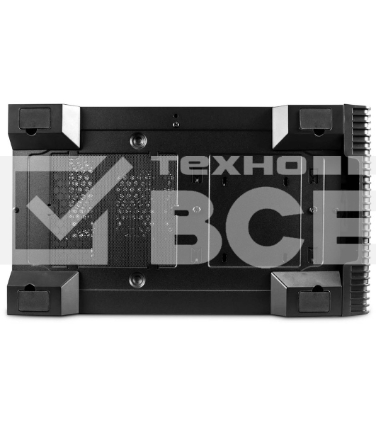 Компьютерный корпус 1STPLAYER TRILOBITE T3 Black / mATX, TG / 4x 120mm LED fans inc. / T3-BK-4F1