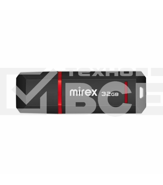 Флеш диск 32GB Mirex Knight, USB 2.0, Черный