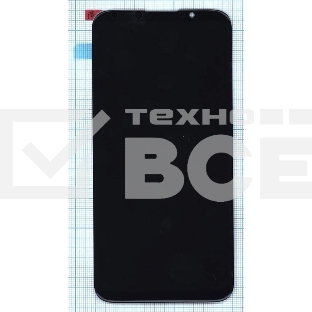 Дисплей для Meizu 16 (16x), черный