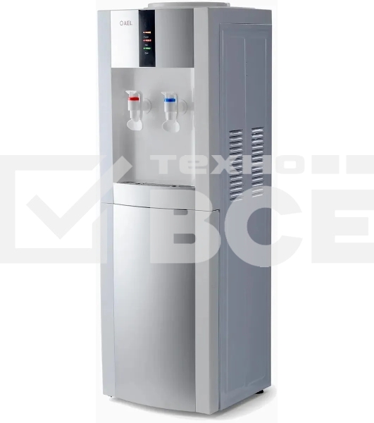 Кулер AEL LD-AEL-47 напольный электронный белый/серебристый