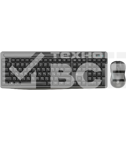 Клавиатура + мышь Оклик S275W клав:черный мышь:черный USB беспроводная slim Multimedia (1993113)