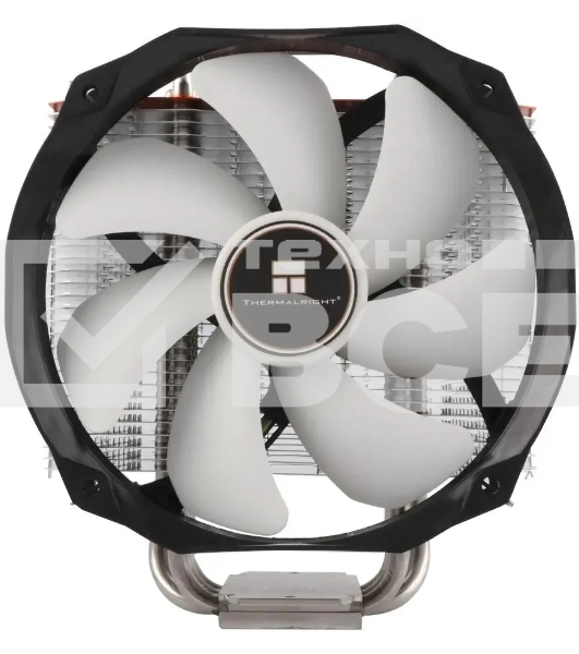 Устройство охлаждения(кулер) Thermalright ARO-M14O Soc-AM5/AM4 черный/белый 4-pin 15-21dB Al+Cu 240W 880gr Ret