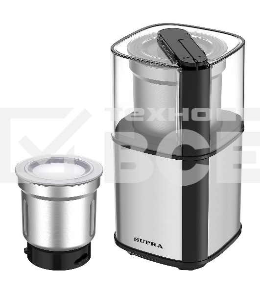 Кофемолка SUPRA CGS-320 300 Вт, 80 г, серебристый