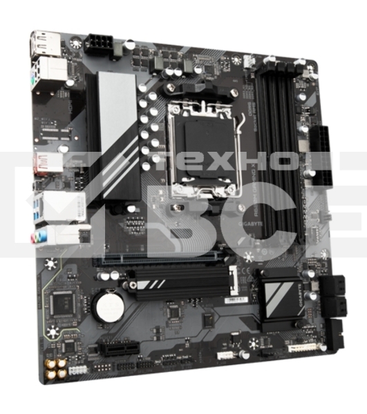 Материнская плата Gigabyte A620M GAMING X, Micro-ATX, AM5, AMD A620, 4xDDR5, 4xSATA, 1xM.2, 1xPCI-E 4.0 x16, 1xPCI-E x1, 1xHDMI, 1xDP, 1x 1Gb LAN, 1xUSB 3.2 Gen 2, 2xUSB 2.0, 2xUSB 3.2 Gen 1, 3x3.5mm, 7.1, ATX