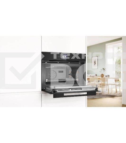 Встраиваемый духовой шкаф электрический Bosch CMG936AB1S черный