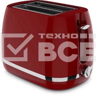 Тостер BQ T1711, 900Вт, красный