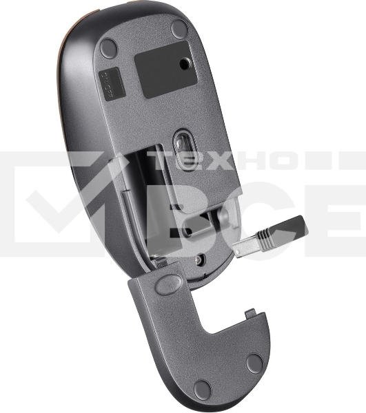 Мышь беспроводная Defender Wave MM-995 бронзовый, 1600 dpi, радиоканал, USB, кнопки - 4