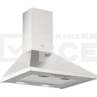 Вытяжка каминная Elikor 60H-430-P3L нержавеющая сталь управление: ползунковое (1 мотор)