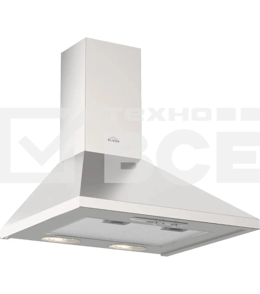 Вытяжка каминная Elikor 60H-430-P3L нержавеющая сталь управление: ползунковое (1 мотор)